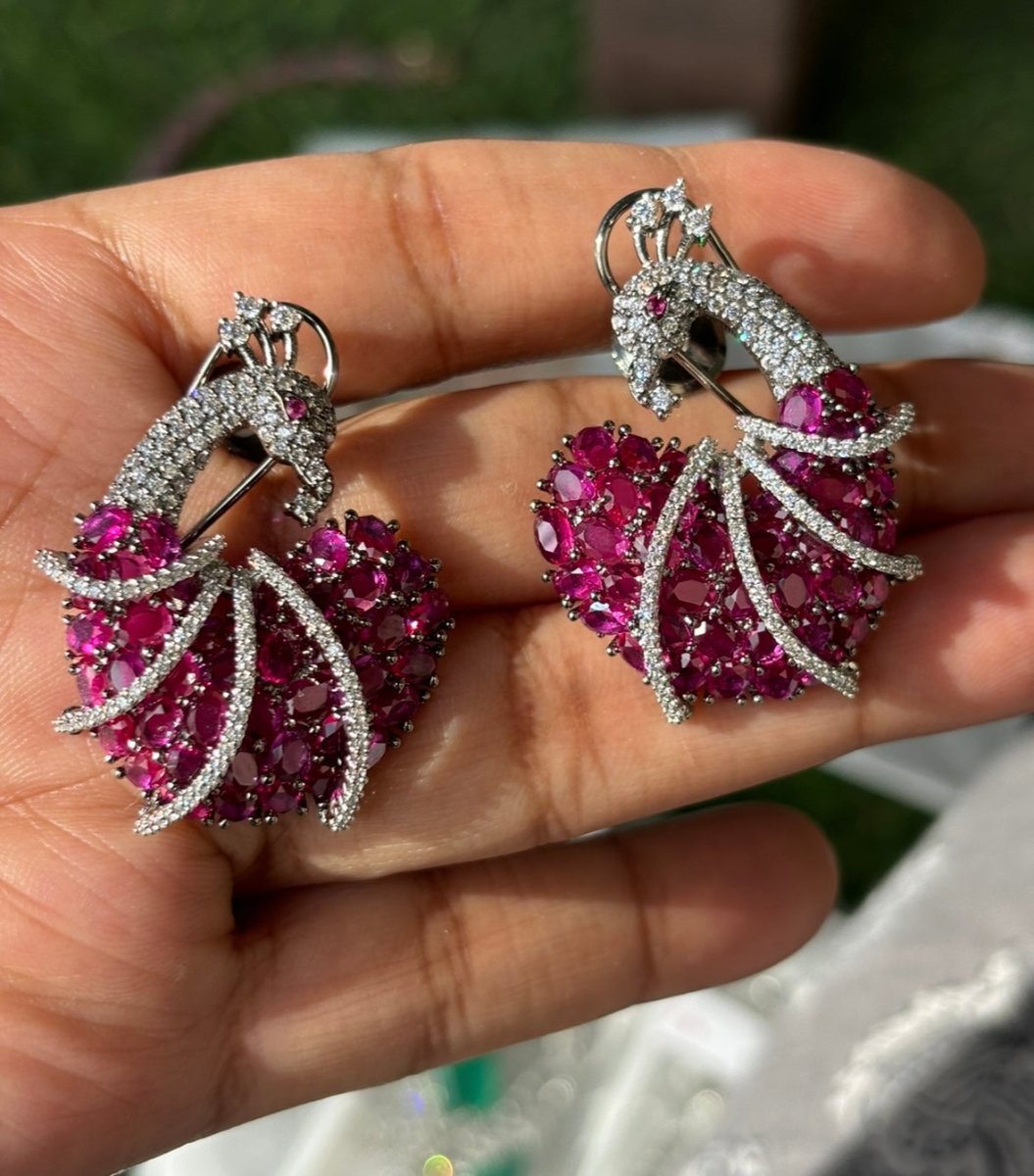 Exquisite cocktail Studs Earrings - MR Jewels