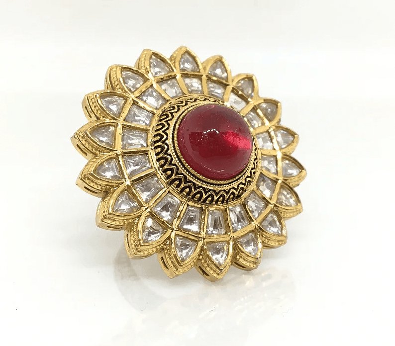 exquisite floral - design ring - MR Jewels