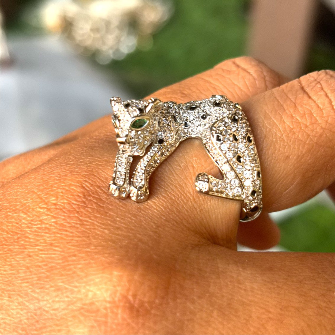 Fierce Elegance Panther Ring - MR Jewels