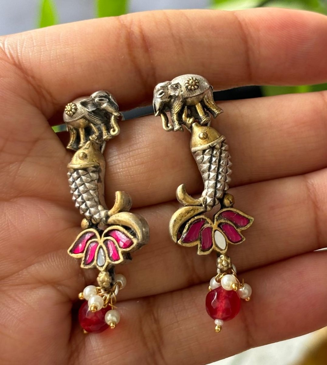 Handcrafted hasli - Navratri Collection - MR Jewels