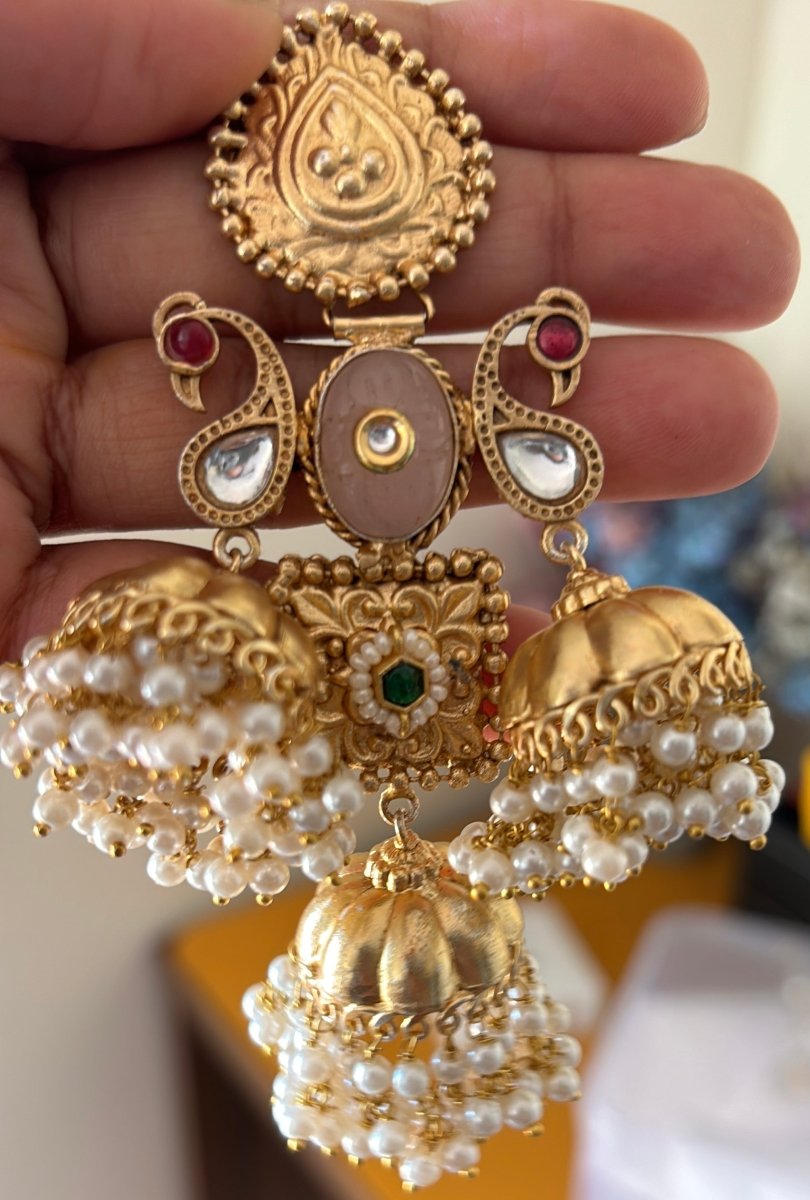 Lovely jhumka - Navratri collection - MR Jewels