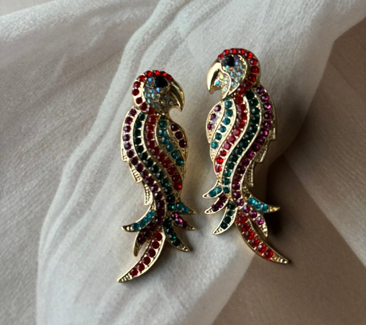 Lovely Parrot Bird Earrings - Premium quality - MR Jewels