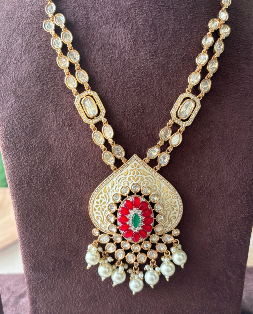 Majestic Ruby Empress Necklace Set - MR Jewels