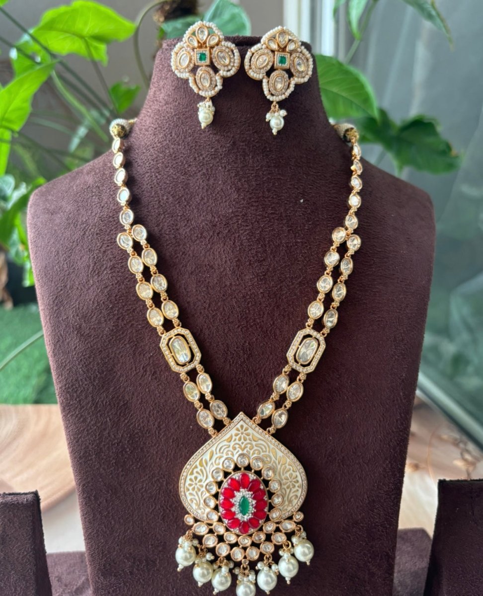 Majestic Ruby Empress Necklace Set - MR Jewels