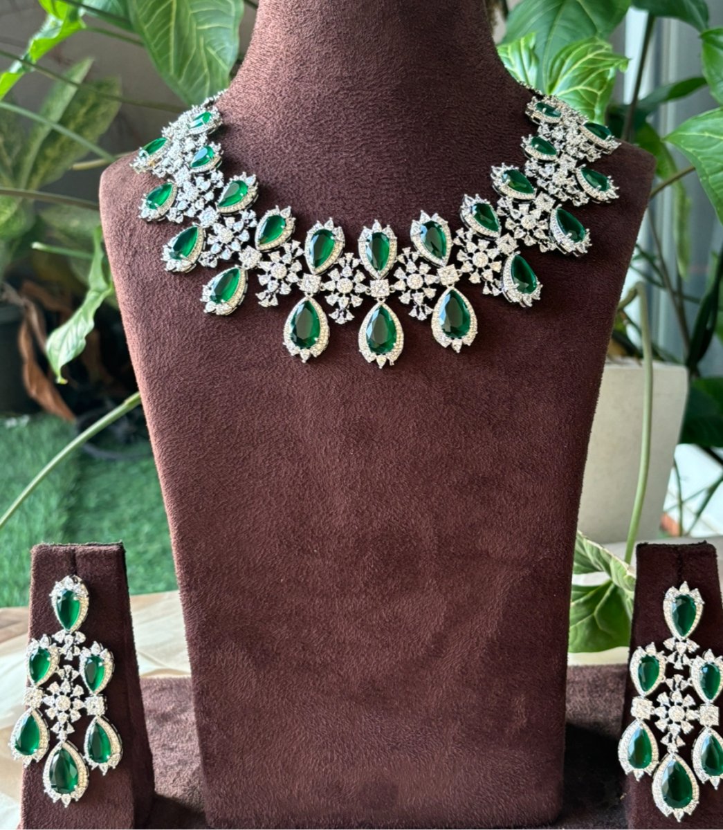 Manish Malhotra - Inspired Royal Elegance Necklace Set - MR Jewels