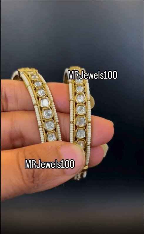 Premium Quality Moissanite Bangles - MR Jewels