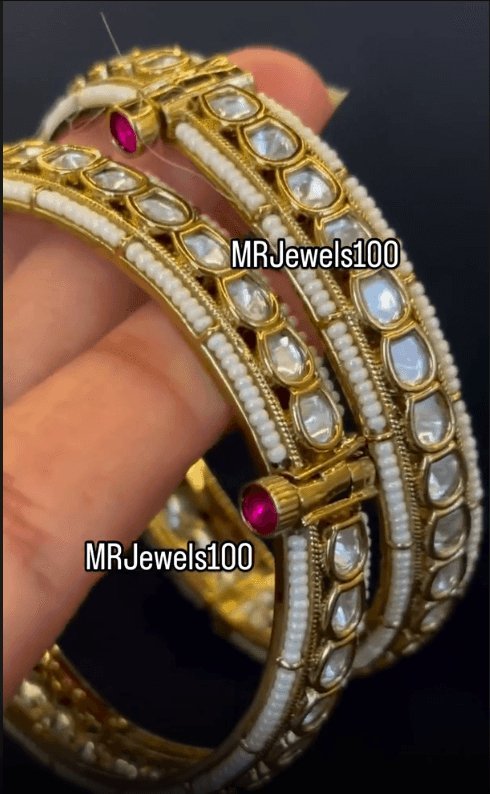 Premium Quality Moissanite Bangles - MR Jewels