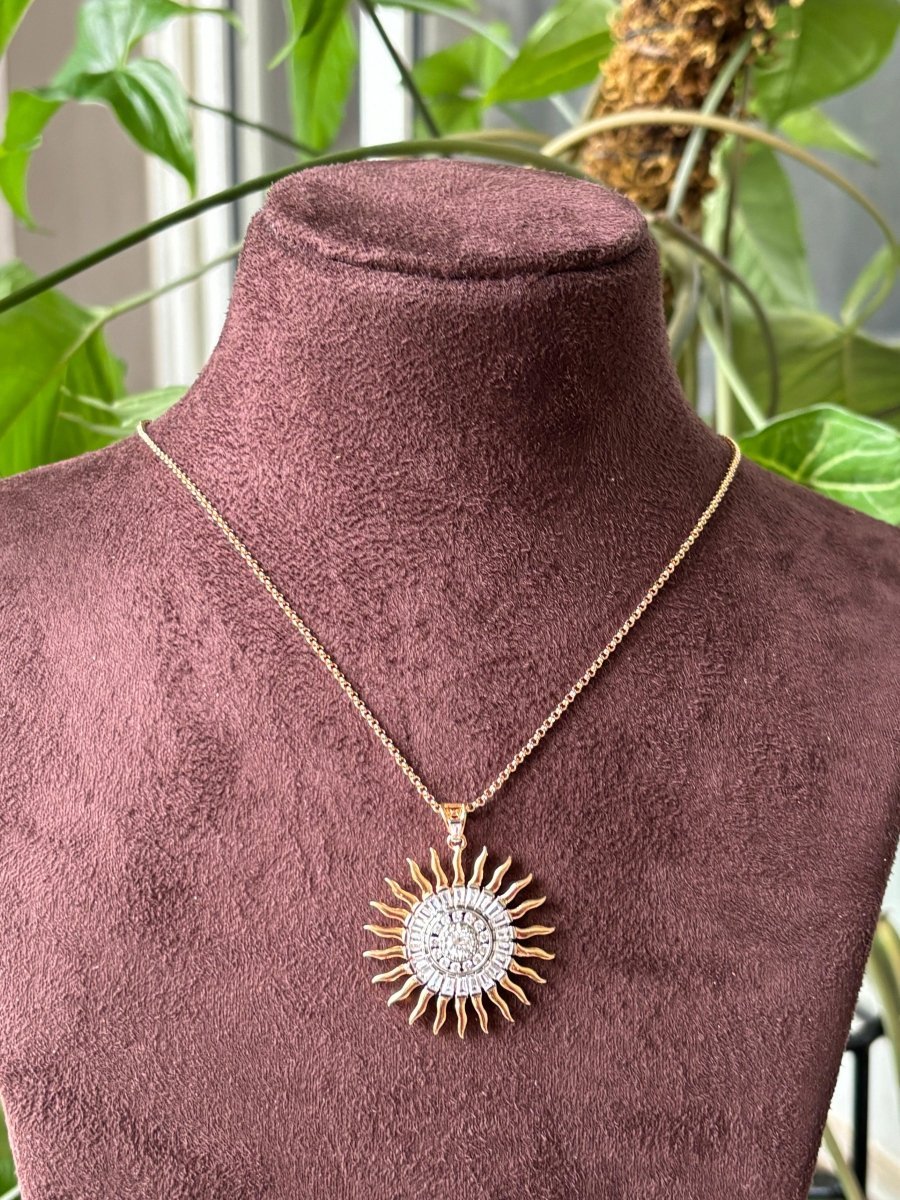 Ray of sunshine pendant - MR Jewels