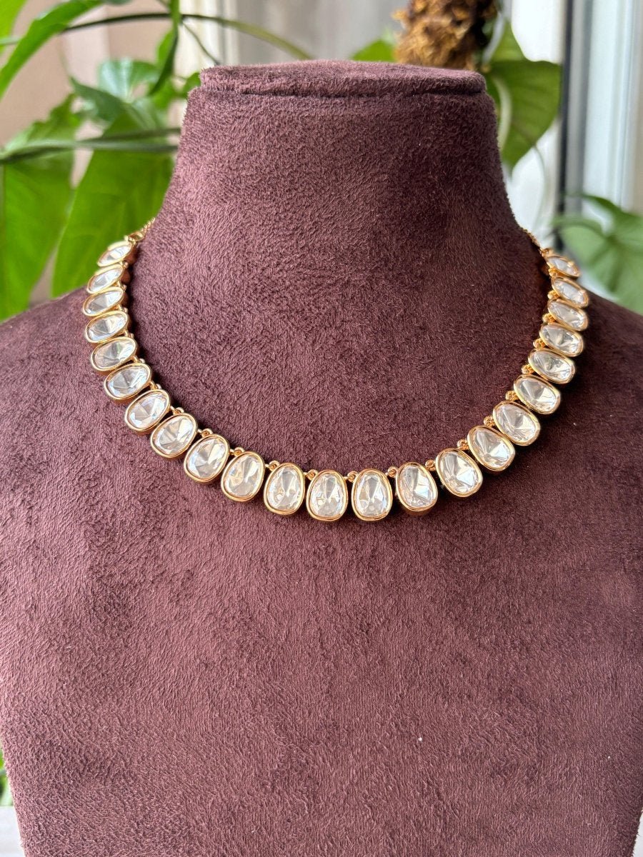 Regal Uncut Polki Necklace - MR Jewels