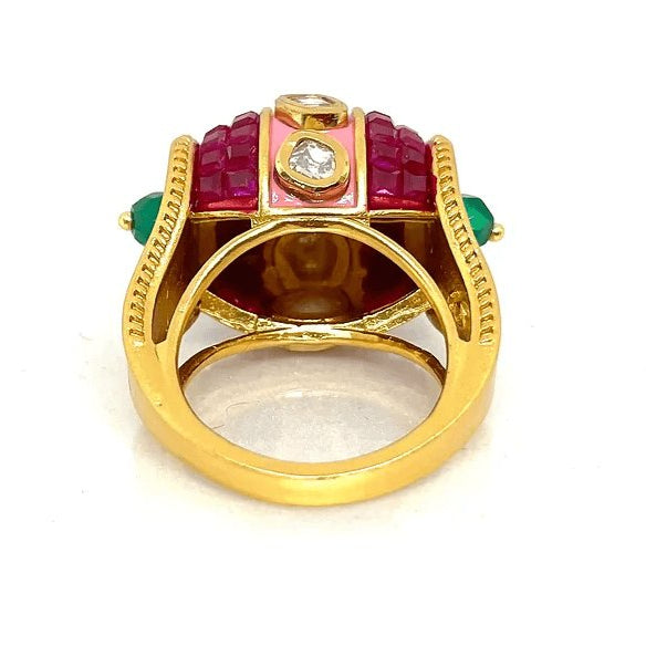 Ruby designer Ring - MR Jewels