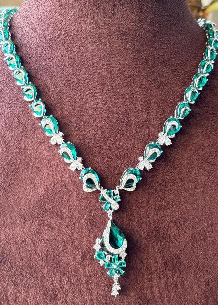 Swarovski Crystal Designer Necklace set - MR Jewels