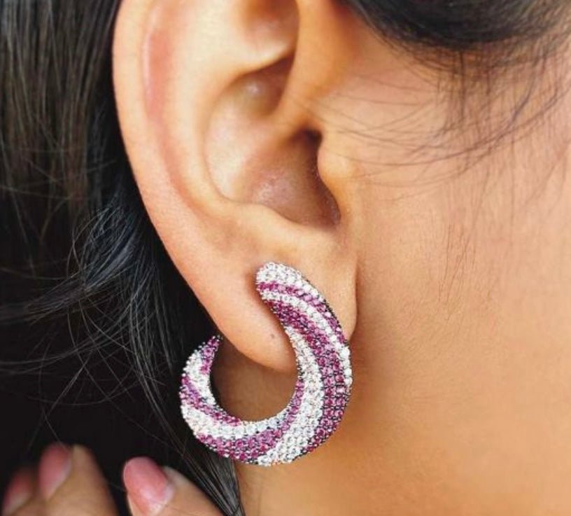 Swirl Earrings - MR Jewels