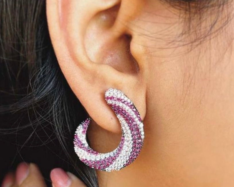 Swirl Earrings - MR Jewels