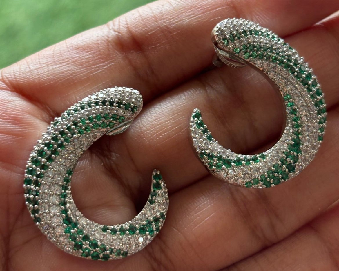 Swirl Earrings - MR Jewels