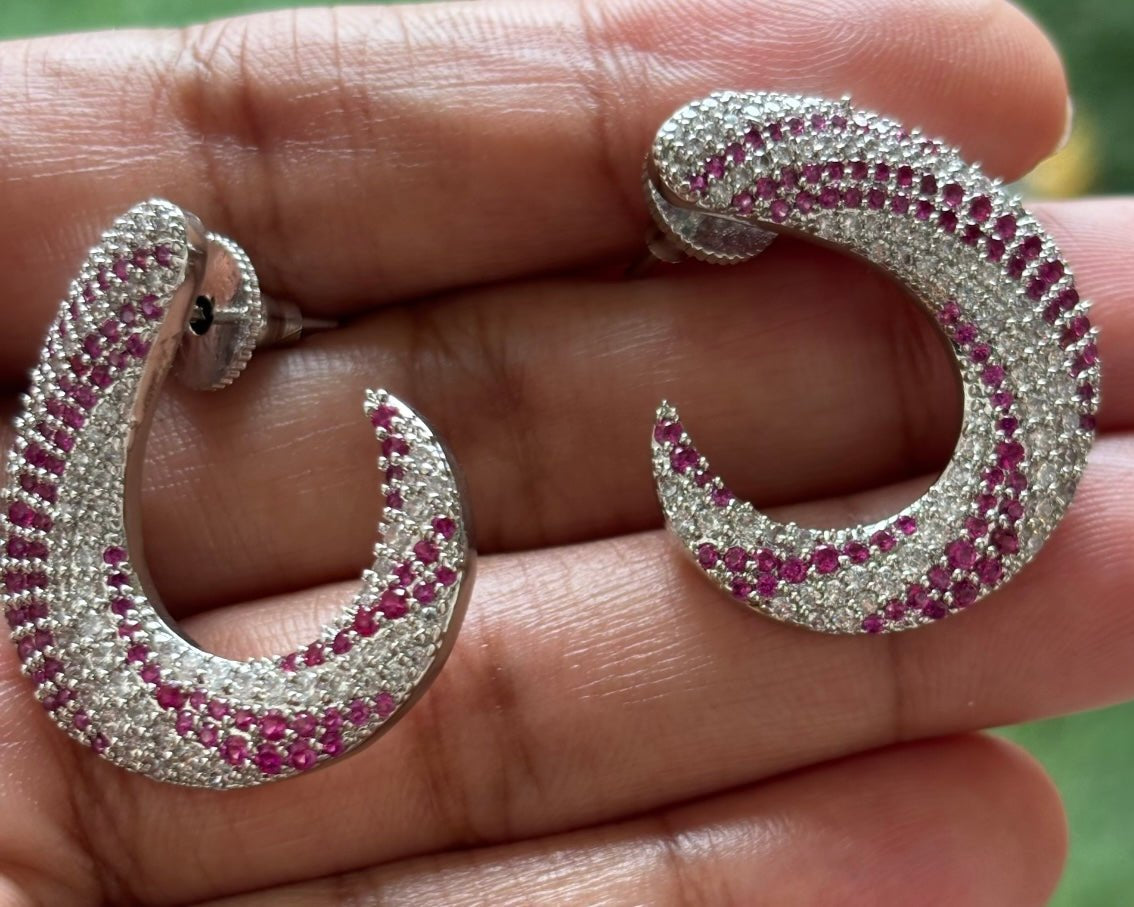 Swirl Earrings - MR Jewels