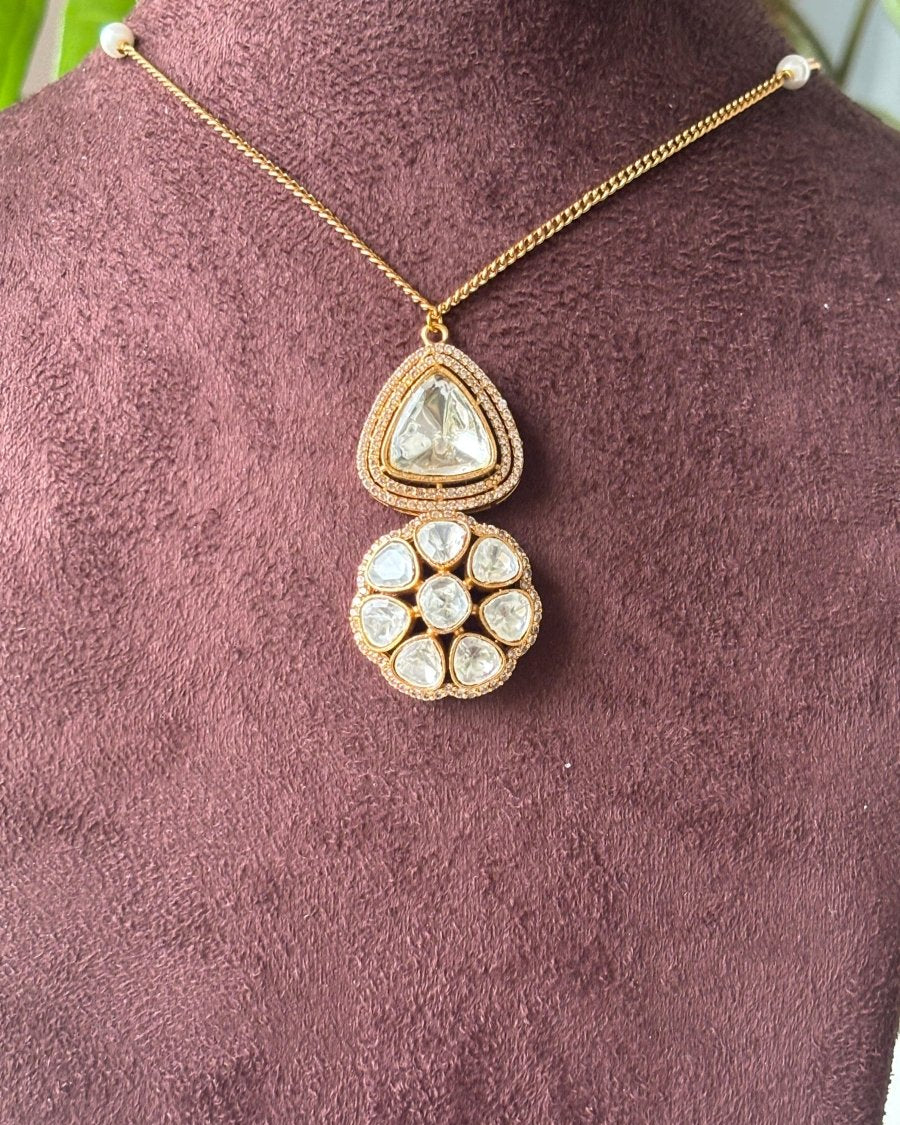 Teardrop Crystal Necklace Set - MR Jewels