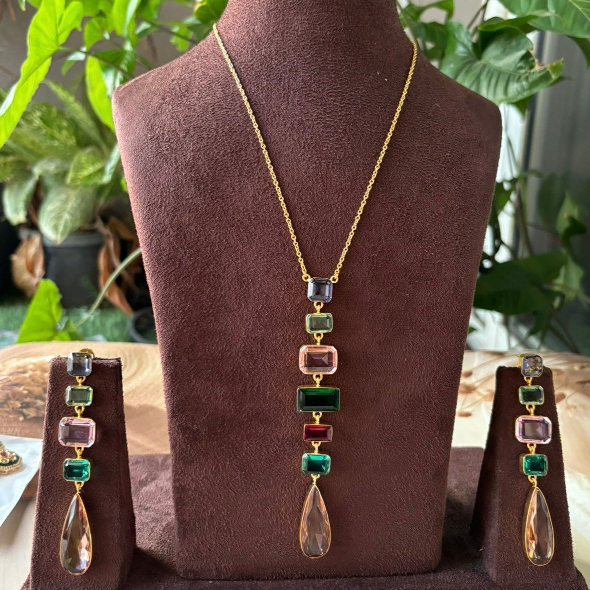 Twilight Sparkle Necklace Set with matching earrings - MR Jewels