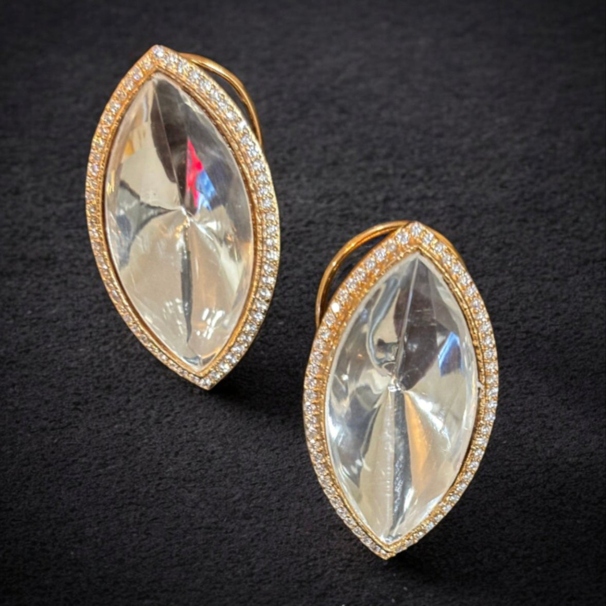 Uncut Polki studs - MR Jewels