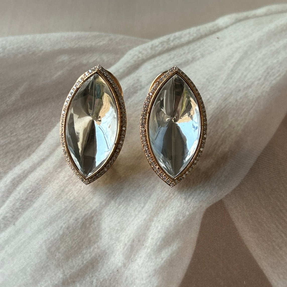 Uncut Polki studs - MR Jewels