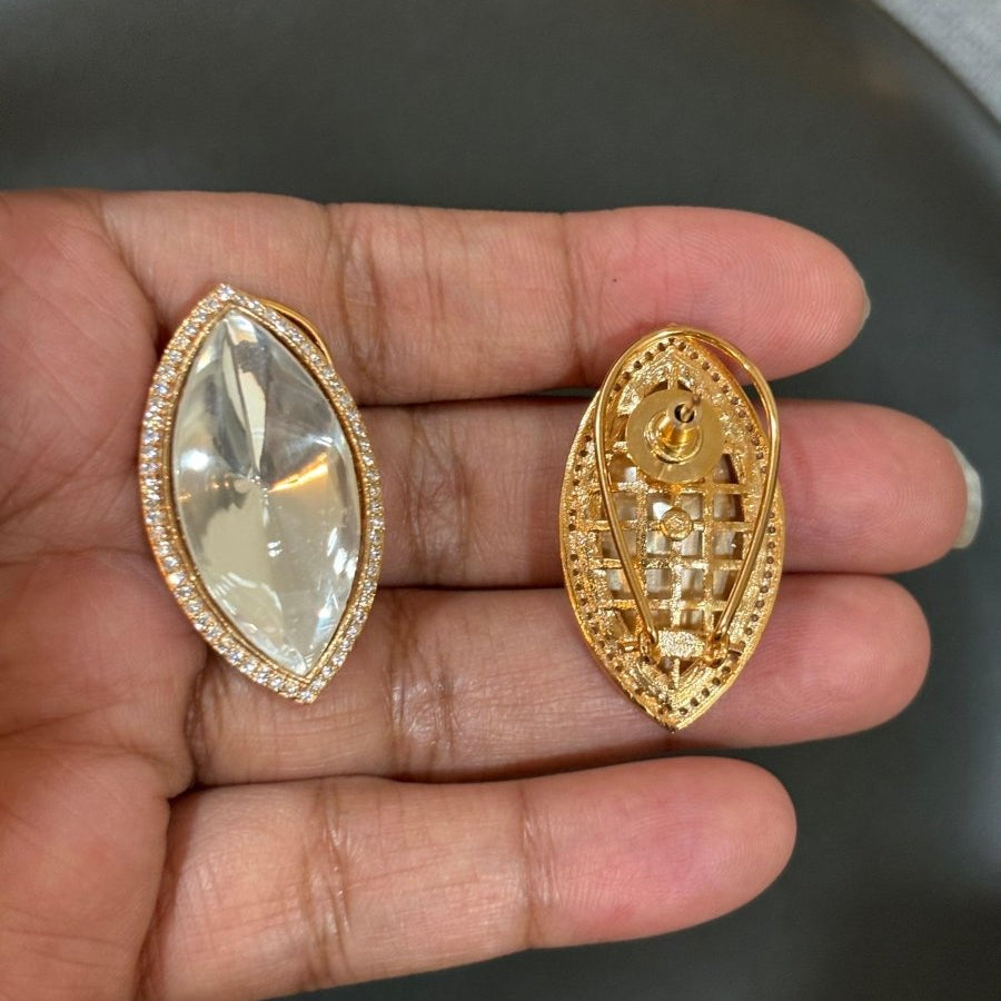 Uncut Polki studs - MR Jewels