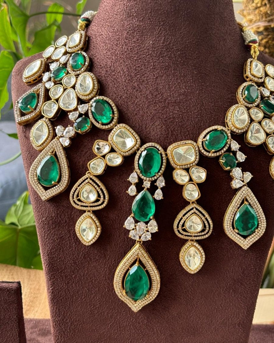 Victorian Green Pokli Set - MR Jewels