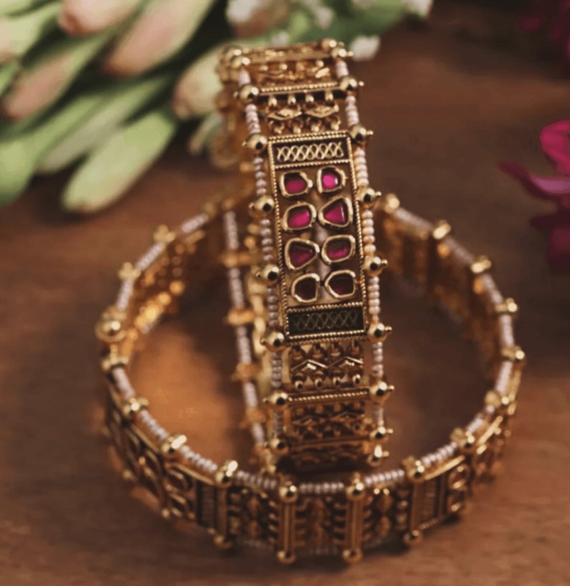 Vilandi Gold - Plated Imitation Bangles - MR Jewels